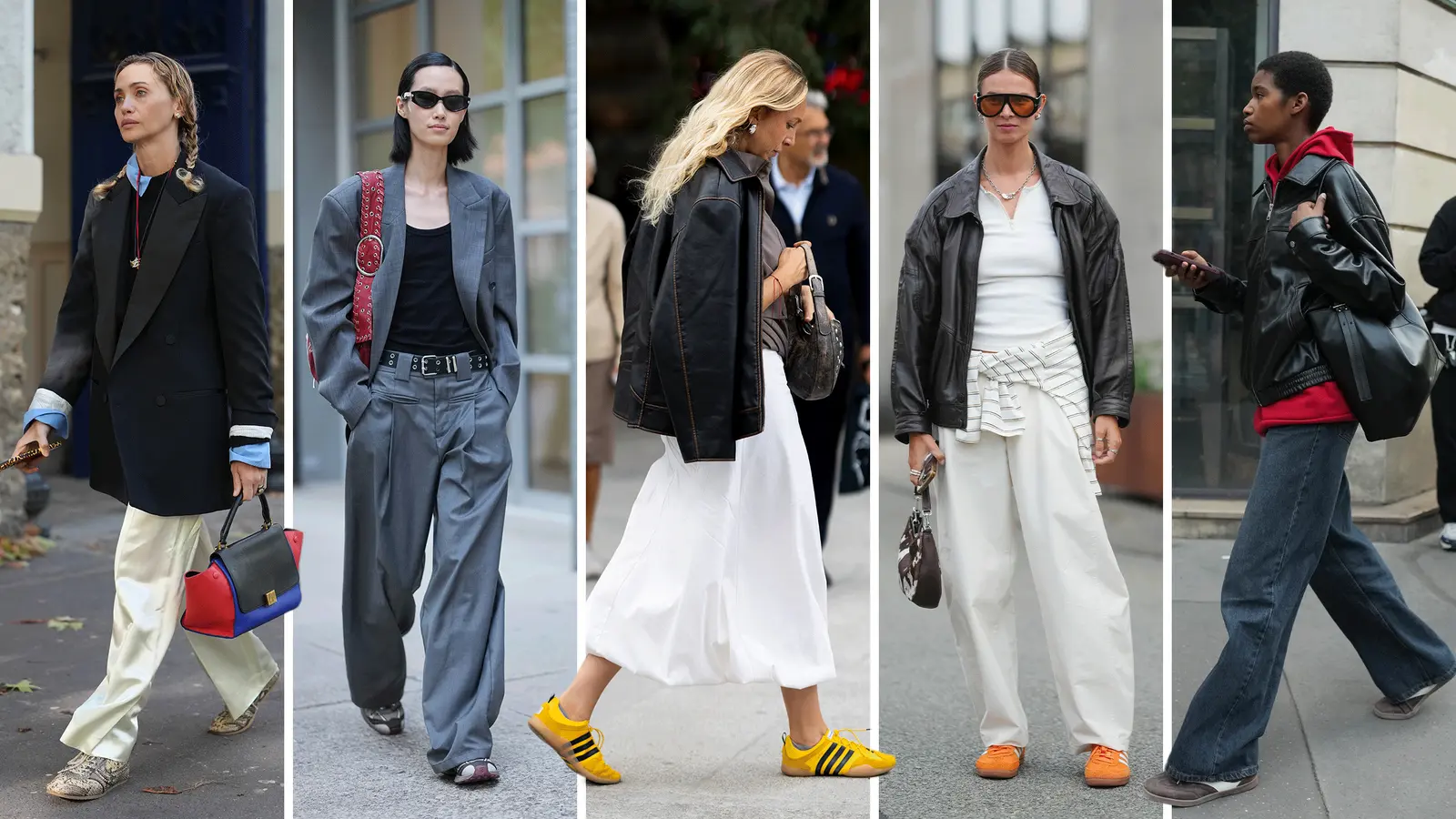 Low-profile sneakers dominate fall street style