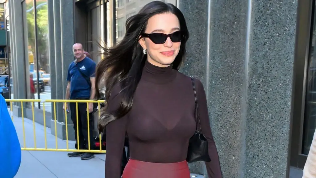 Mikey Madison’s NYC Street Style Turns Heads With Bold Layered Look
