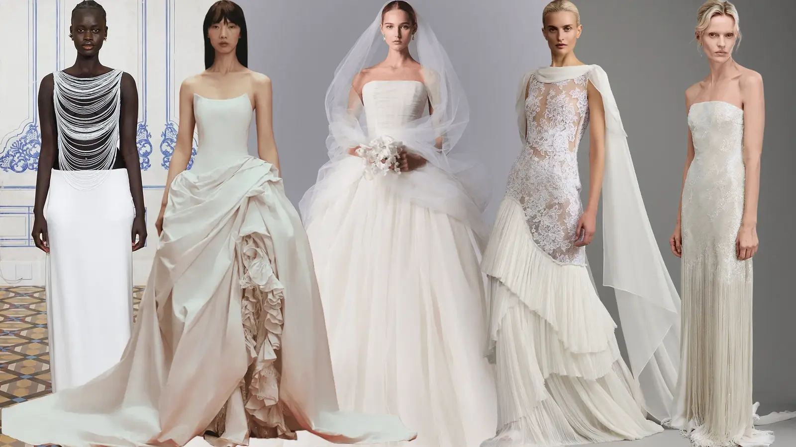 New York Bridal Fashion Week Fall 2027 Showcases Traditional Gowns and Avant-Garde Designs