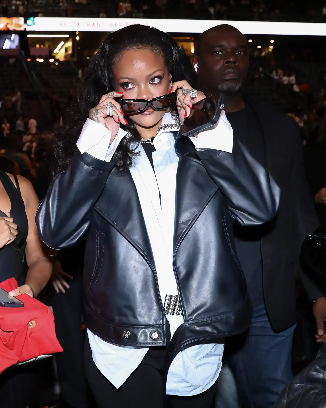 Rihanna Debuts Bold Red Waterline at Paris Fashion Week