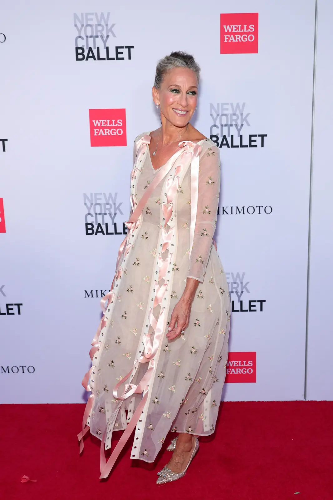 Sarah Jessica Parker Debuts Ribbon-Woven Updo at Ballet Gala