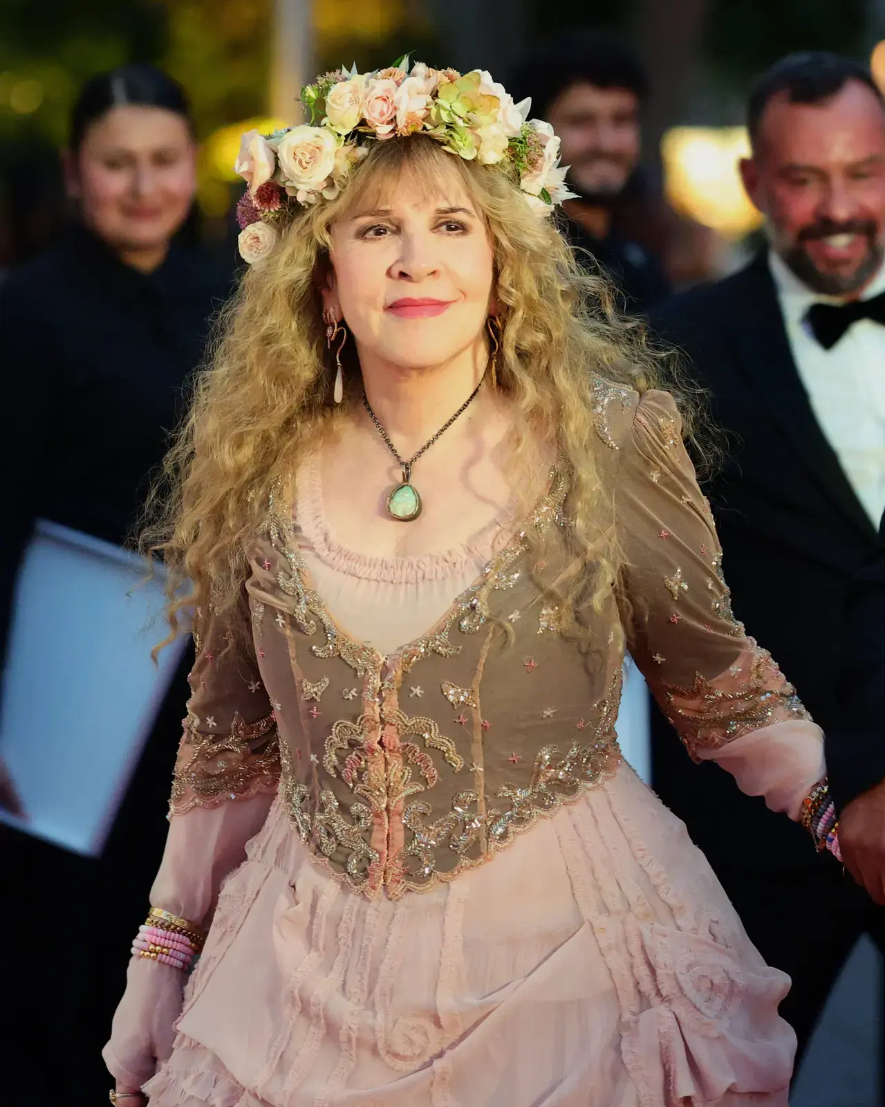 Stevie Nicks Enchants NYC Ballet Gala With Fairy-Tale Flower Crown