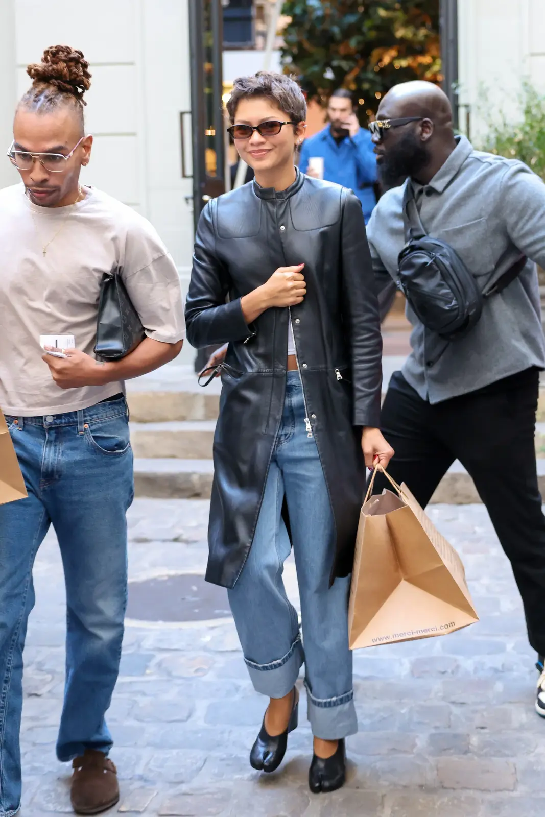 Zendaya Blends Two Bold Shoe Trends at Paris Fashion Week