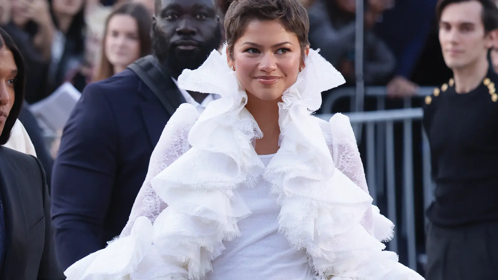 Zendaya Debuts Parisian Denim Style
