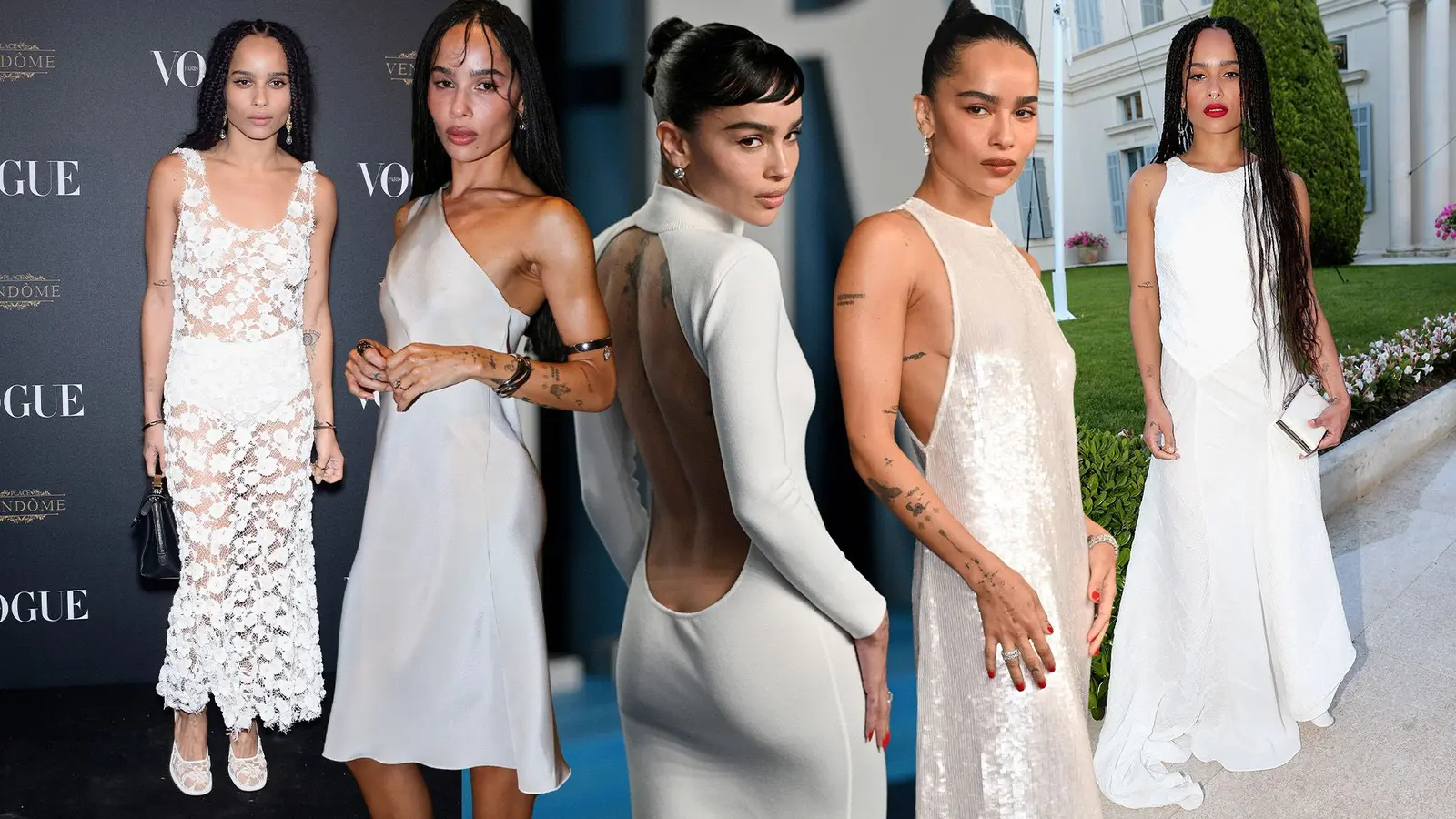 Predicting the Ultimate Minimalist Bridal Wardrobe for Zoë Kravitz